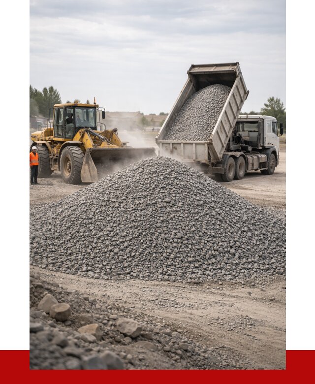 Купить щебень с доставкой в Лениногорске от 2580 руб. | ПРОНЕРУДЛнр