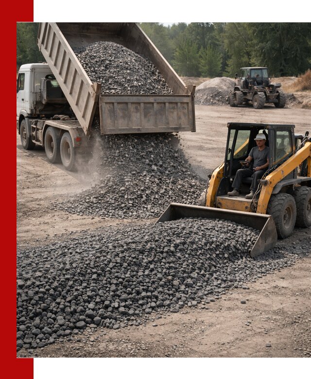 Гранитный щебень фракция 40-70 с доставкой в Лениногорске
