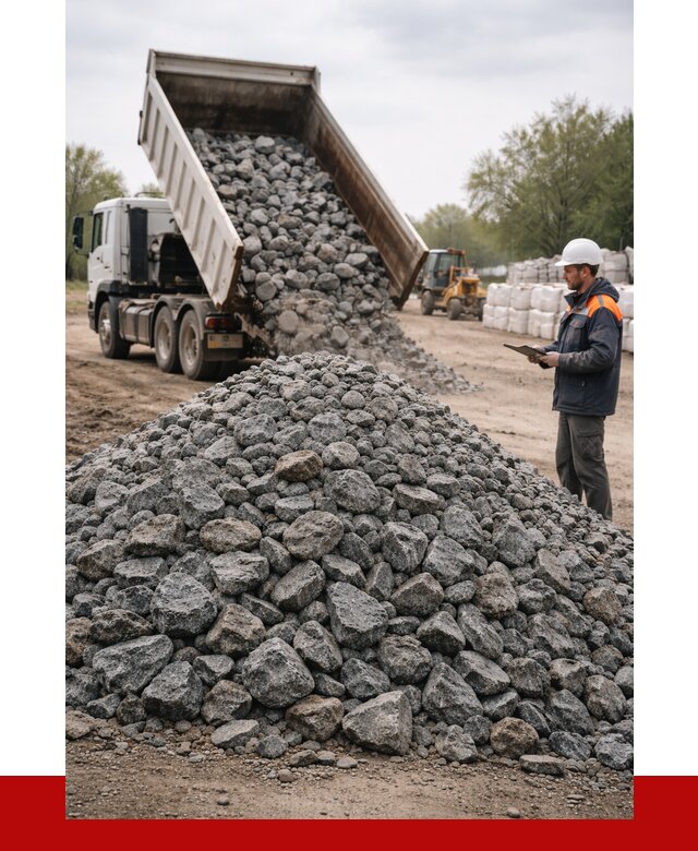 Гранитный щебень фракция 100-200 в Лениногорске от 4334 р. ПРОНЕРУДЛнр