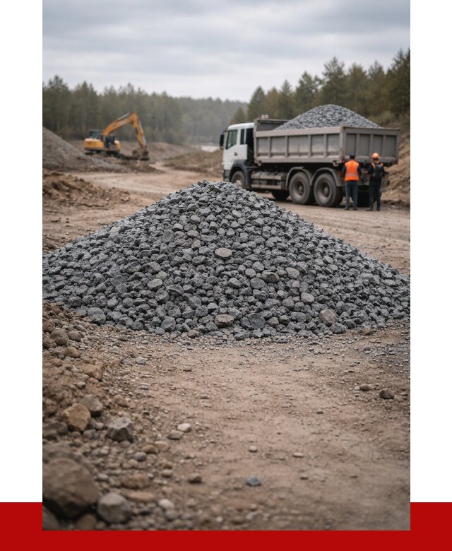 Щебень габбро диабаз фракция 40-70 в Лениногорске от 2270 р-ПРОНЕРУДЛнр