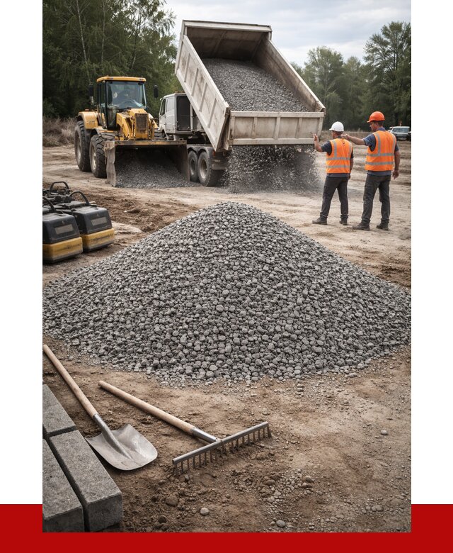 Гравийный щебень купить в Лениногорске от 2270 р. ПРОНЕРУДЛнр