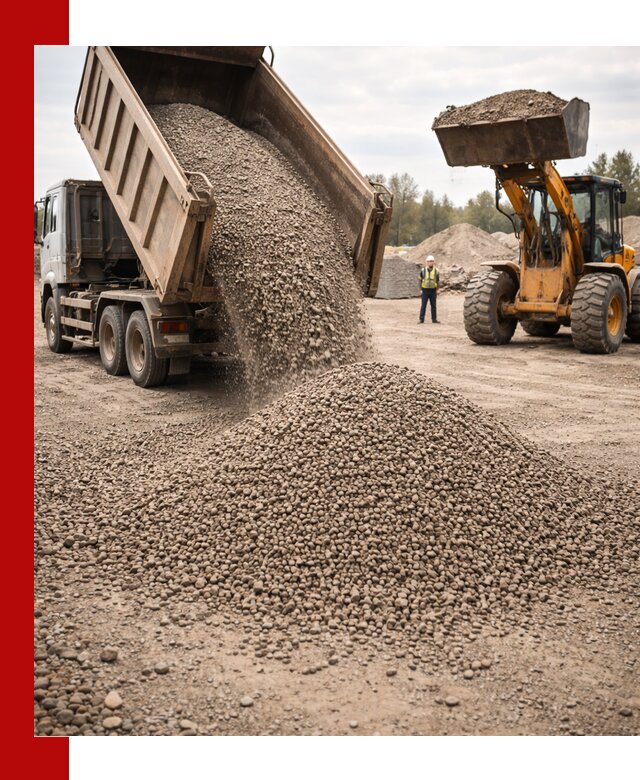 Гравийный щебень фракция 3–10 с доставкой в Лениногорске