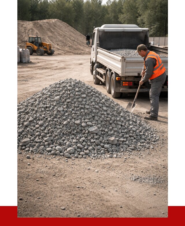 Гравийный щебень фракция 5-10 в Лениногорске от 2270 р. | ПРОНЕРУДЛнр