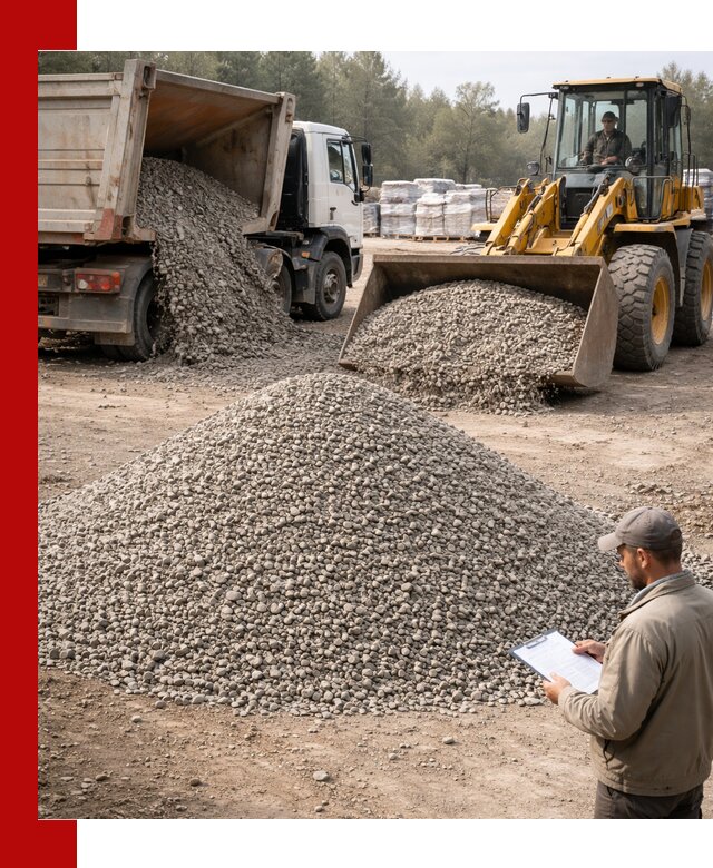 Гравийный щебень фракция 5–10 с доставкой в Лениногорске