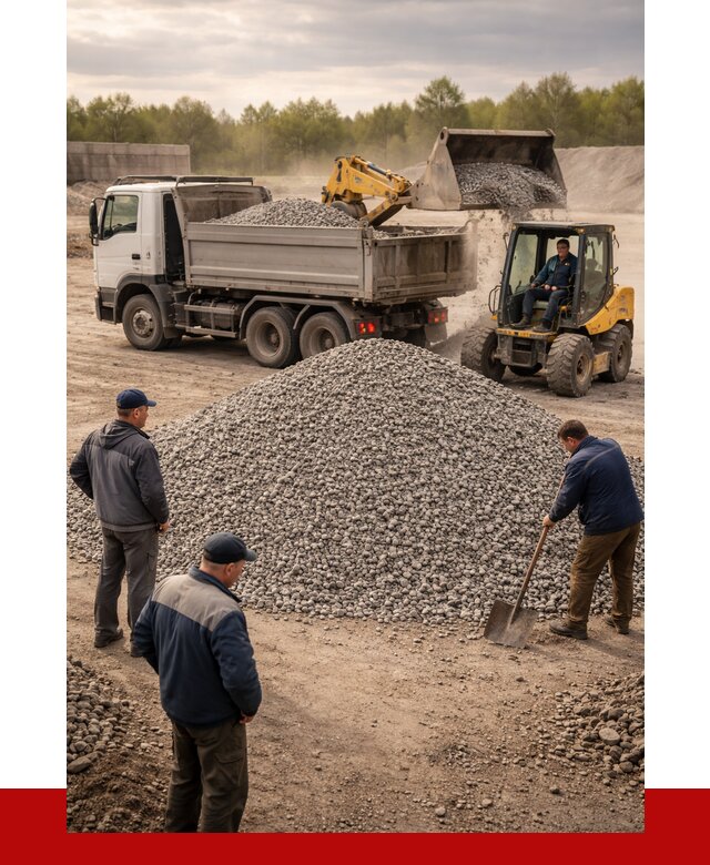 Гравийный щебень фракция 5-20 в Лениногорске от 2477 р. ПРОНЕРУДЛнр