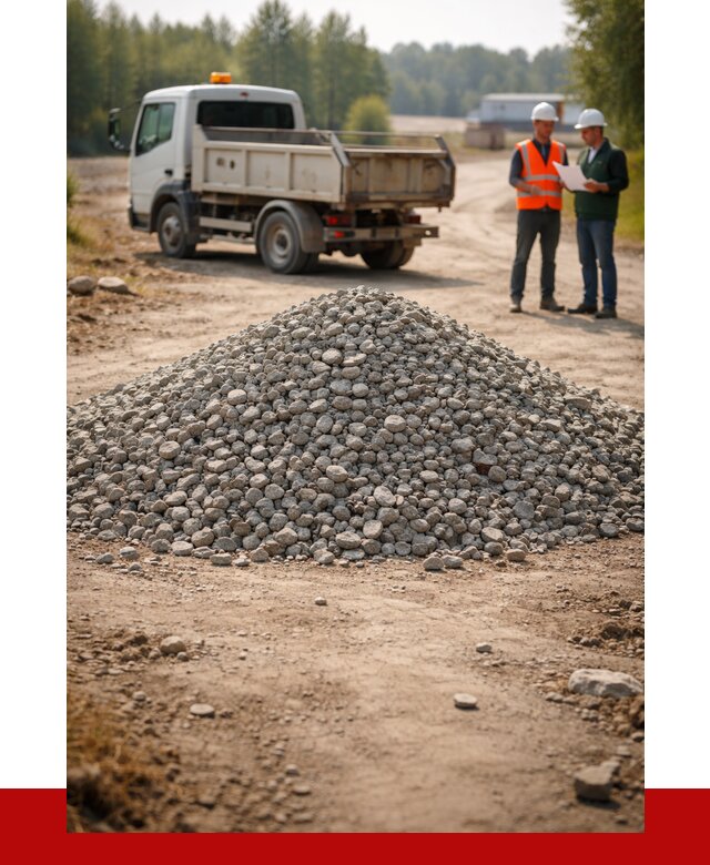 Гравийный щебень фракция 20-40 в Лениногорске от 1238 р. | ПРОНЕРУДЛнр