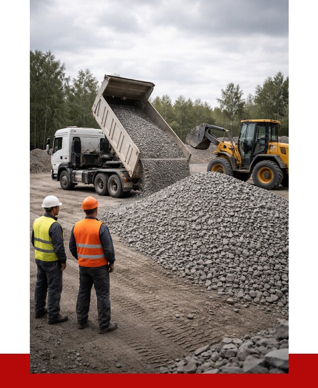 Гравийный щебень фракция 40-70 в Лениногорске от 9804р | ПРОНЕРУДЛнр