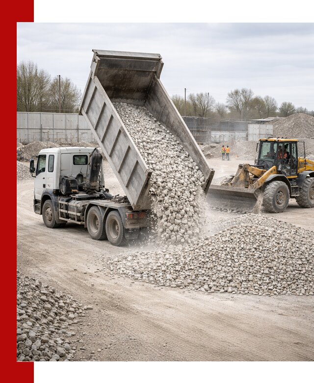 Доставка и продажа известнякового щебня в Лениногорске