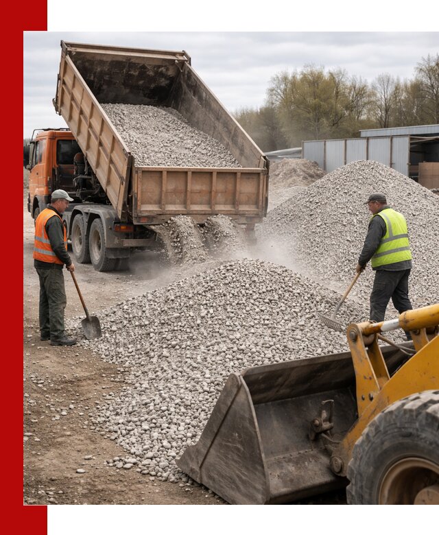 Доломитовый щебень фракции 5-20 с доставкой в Лениногорске