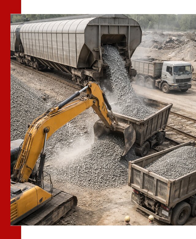 Доставка железнодорожного щебня в Лениногорске крупными партиями быстрого отгруза