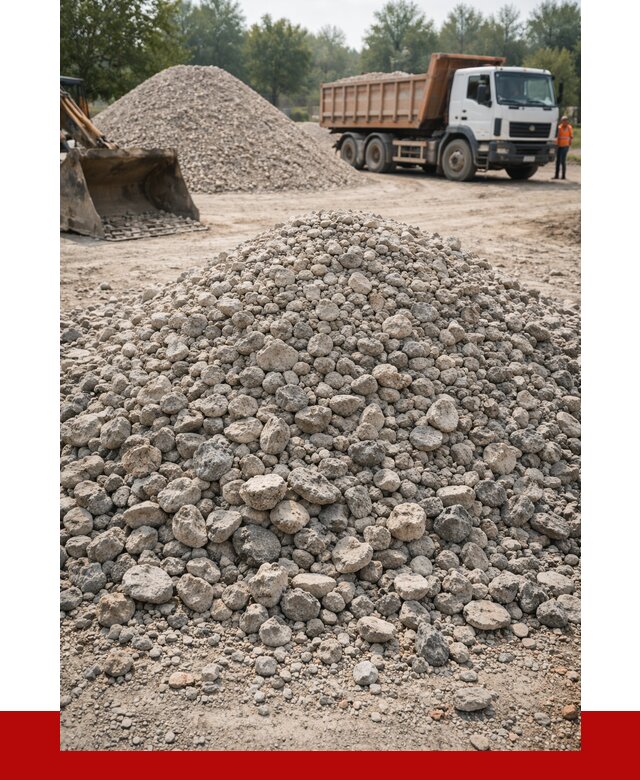 Вторичный щебень фракция 20-40 в Лениногорске от 2270 р ПРОНЕРУДЛнр