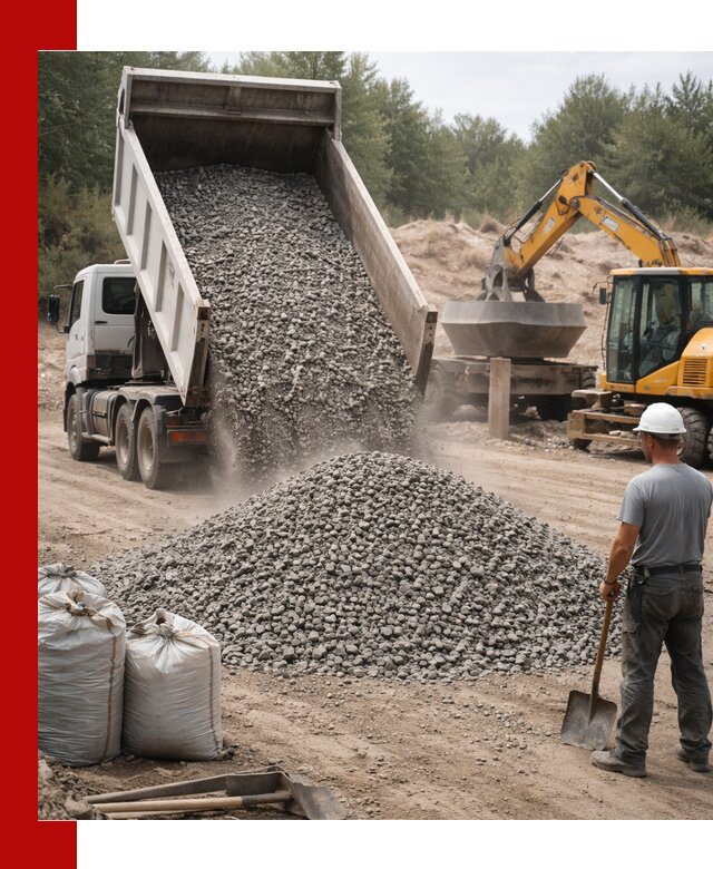 Доставка и продажа бетонного щебня в Лениногорске