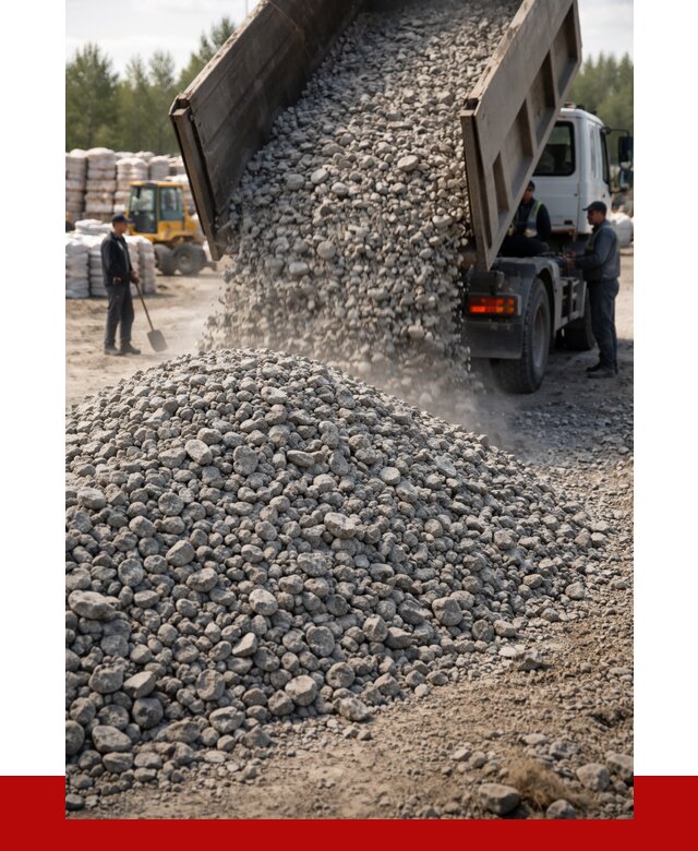 Бетонный щебень фракция 40-70 в Лениногорске от 1858 р. ПРОНЕРУДЛнр