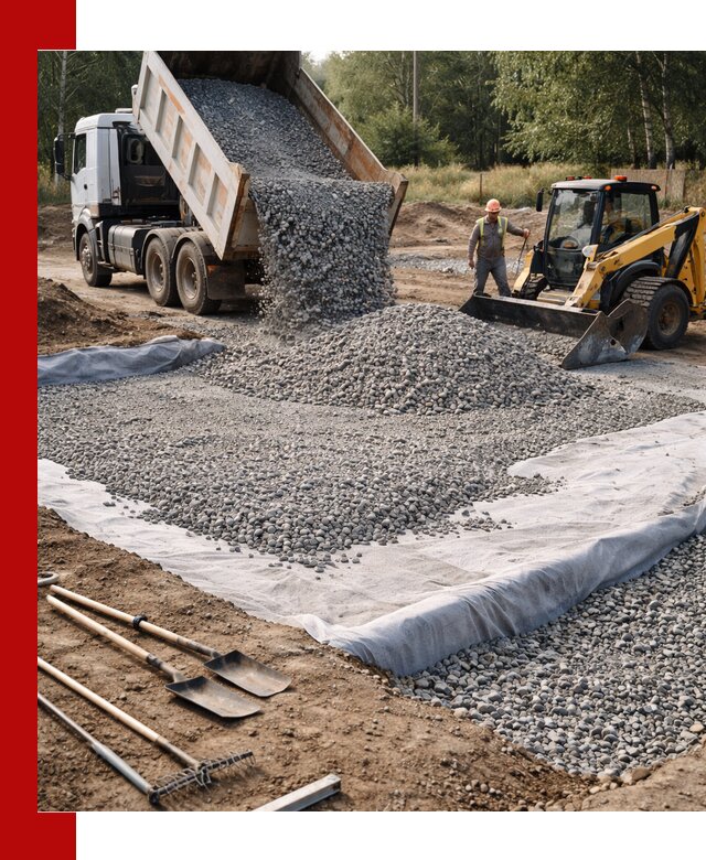 Щебень для фундамента с доставкой в Лениногорске