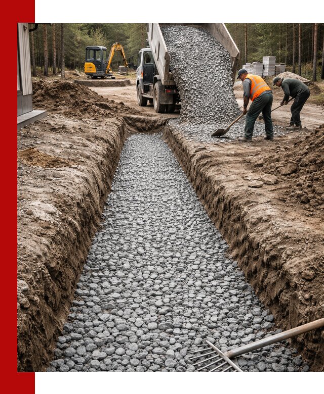 Щебень для дренажа с доставкой в Лениногорске высокого качества