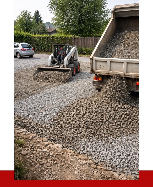 Щебень для парковки в Лениногорске с доставкой от 1238 р.| ПРОНЕРУДЛнр