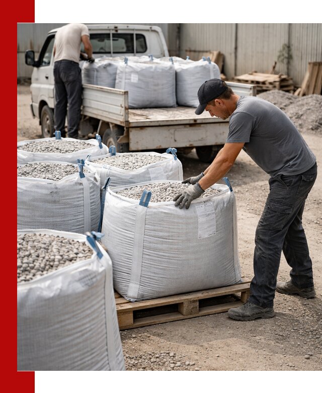 Доставка щебня в мешках по выгодным ценам в Лениногорске