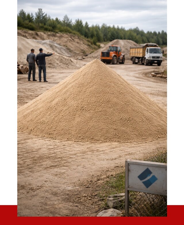 Карьерный песок навалом в Лениногорске от 1858 р. | ПРОНЕРУДЛнр