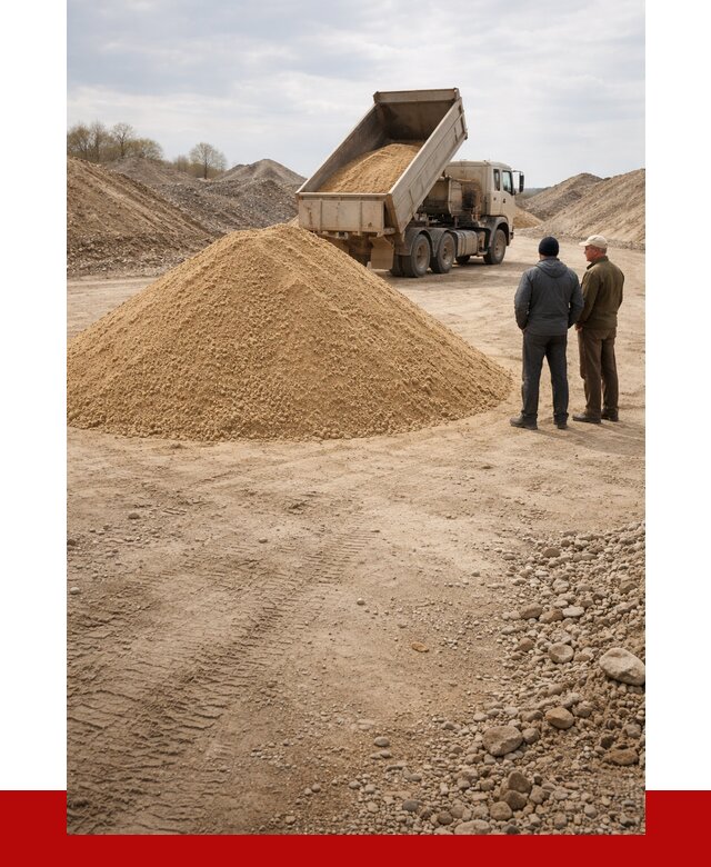 Карьерный песок крупнозернистый в Лениногорске от 8772 р | ПРОНЕРУДЛнр