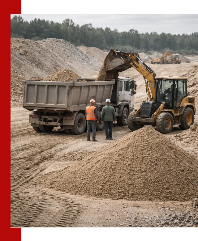 Карьерный среднезернистый песок с доставкой в Лениногорске