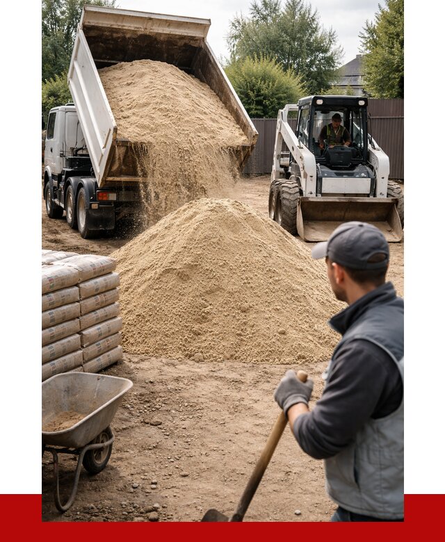 Мытый речной песок с доставкой в Лениногорске от 1496 р. | ПРОНЕРУДЛнр