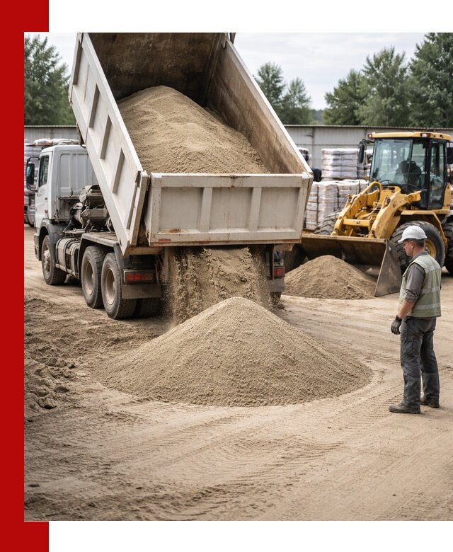 Поставка и доставка песка для бетона в Лениногорске