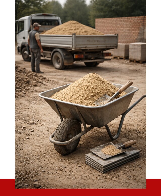 Песок для кладки в Лениногорске с доставкой от 2270 р. | ПРОНЕРУДЛнр