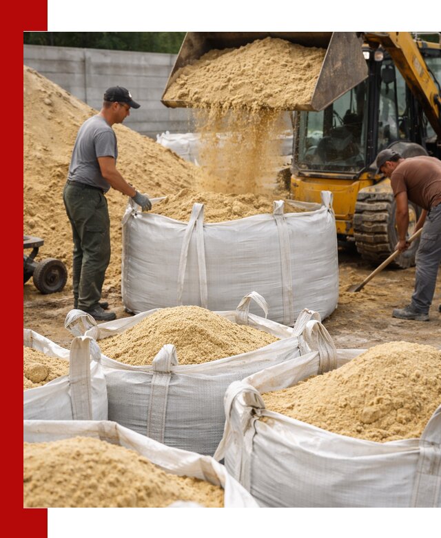 Поставка качественного песка для кладки в Лениногорске