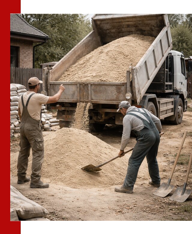 Песок для штукатурки с доставкой в Лениногорске качественный и чистый