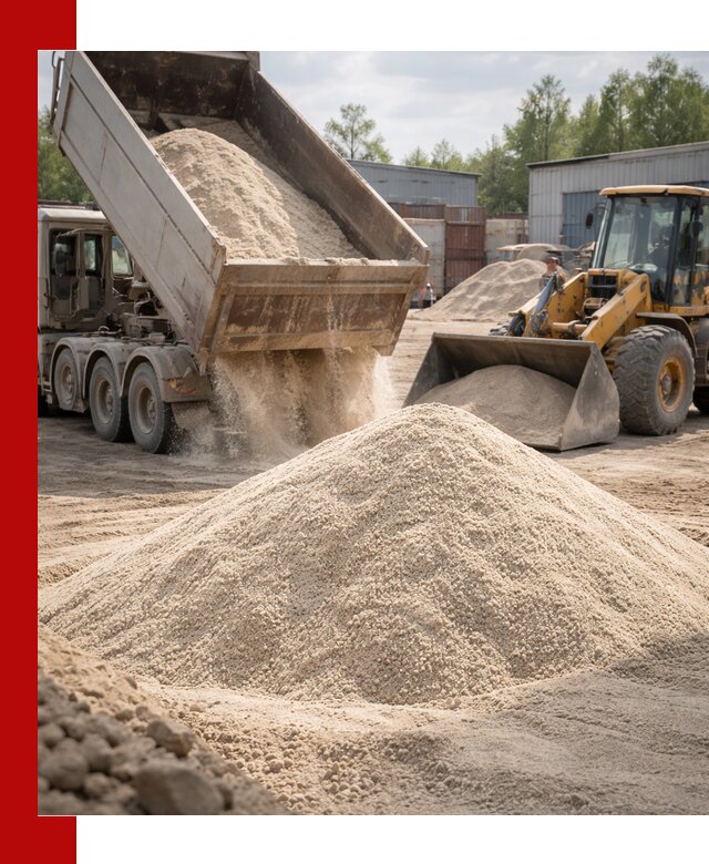 Кварцевый песок с доставкой в Лениногорске для строительных работ