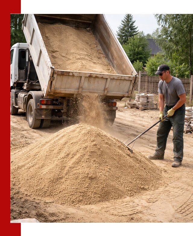 Доставка сухого песка самосвалами в Лениногорске