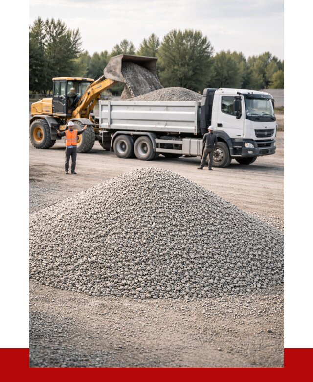 Купить мытый гравий в Лениногорске от 3612 р, доставка ПРОНЕРУДЛнр
