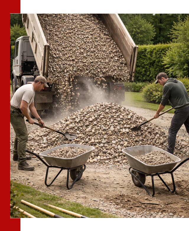 Доставка и продажа декоративной гальки в Лениногорске