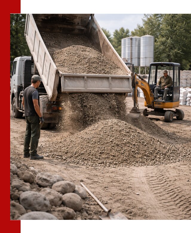 Доставка ПГС С3 в Лениногорске самосвалами и миксерами