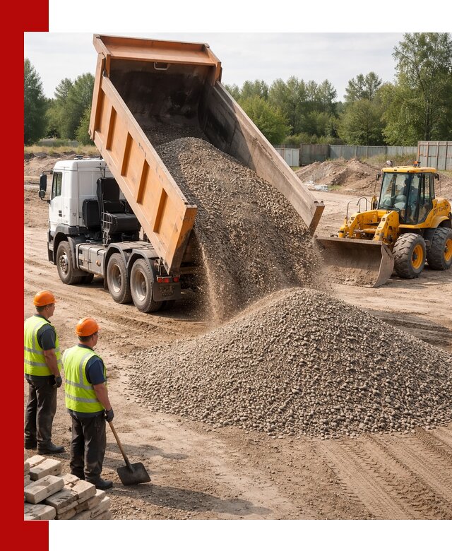 Доставка щебёночно-песчаной смеси ЩПС С7 в Лениногорске