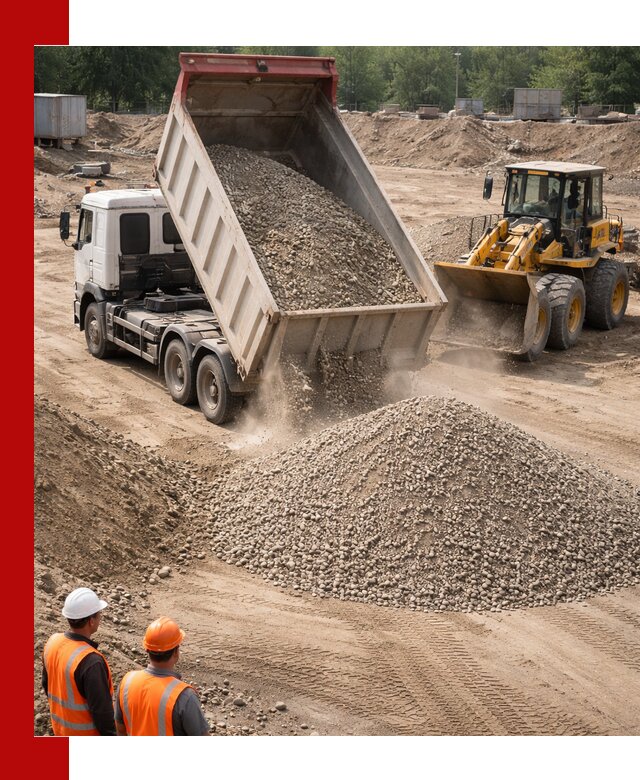 Щебень с песком (ЩГПС С2) с доставкой в Лениногорске