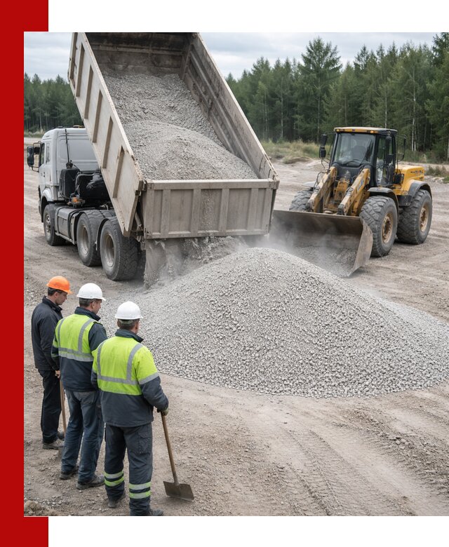 Известняковый отсев 0-5 доставка в Лениногорске быстро и выгодно