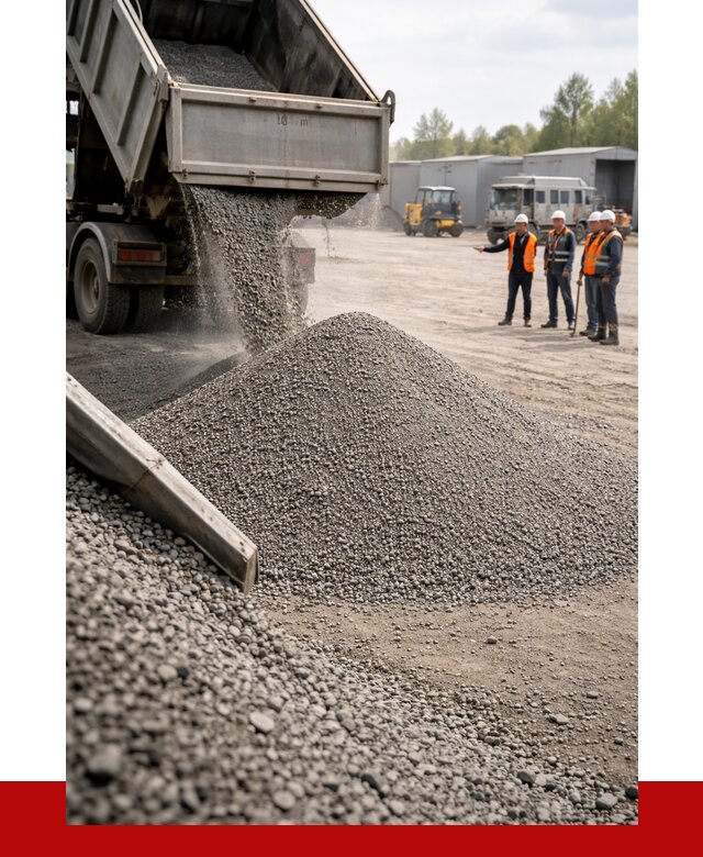 Гравийный отсев 0-5 в Лениногорске от 1238 р. с доставкой | ПРОНЕРУДЛнр