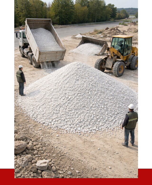 Белая мраморная крошка в Лениногорске от 4334 р. с доставкой | ПРОНЕРУДЛнр