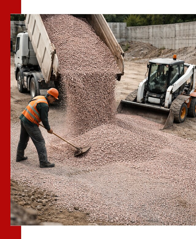 Крошка розовый гранит с доставкой в Лениногорске от производителя