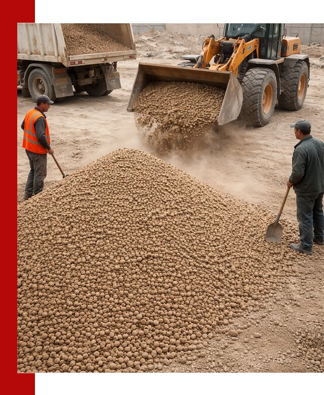 Керамзит фракция 10-20 с доставкой в Лениногорске