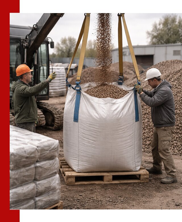 Керамзит в биг-бегах с доставкой в Лениногорске