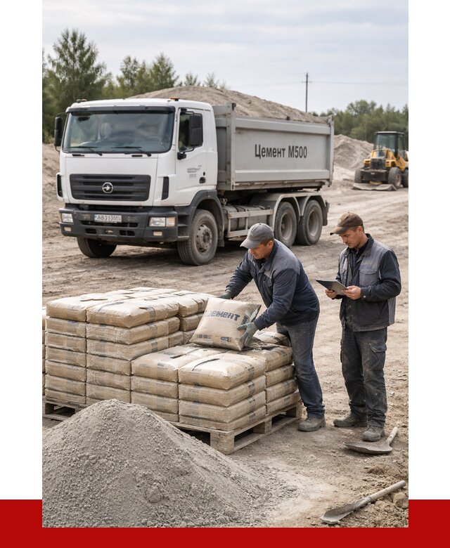 Купить цемент м500 с доставкой в Лениногорске от 5366 р. | ПРОНЕРУДЛнр