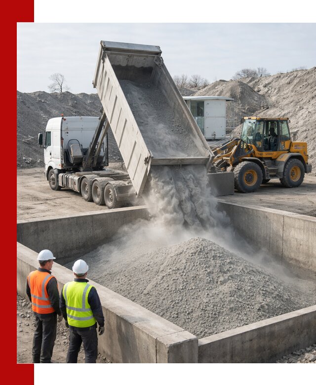 Доставка цемента навалом в Лениногорске крупными партиями