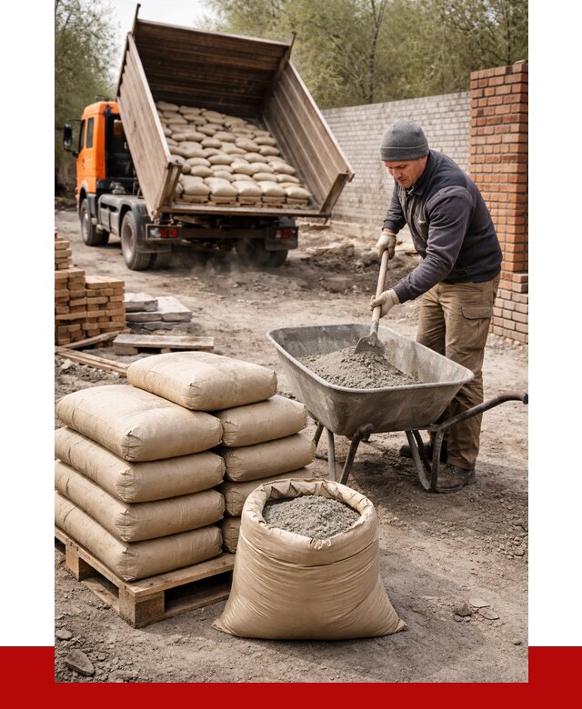 Купить сухую смесь для кладки в Лениногорске от 1238 р. | ПРОНЕРУДЛнр