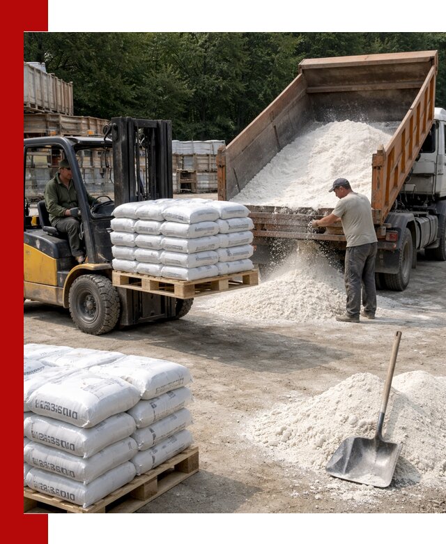 Доставка строительной извести оптом и в розницу в Лениногорске