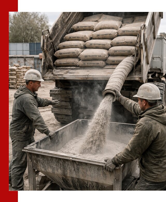 Доставка цемента М400 в Лениногорске оптом и в розницу