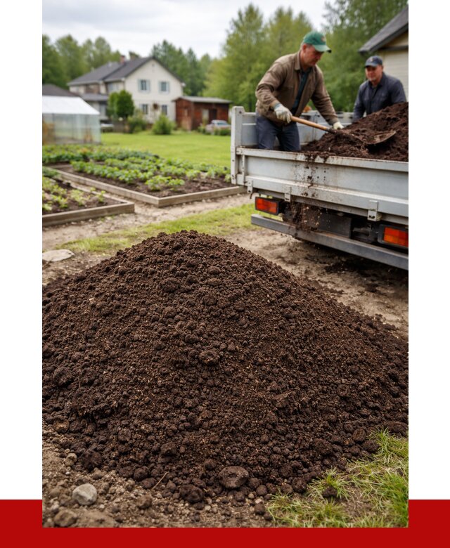 Плодородный грунт в Лениногорске с доставкой от 4334 р. | ПРОНЕРУДЛнр