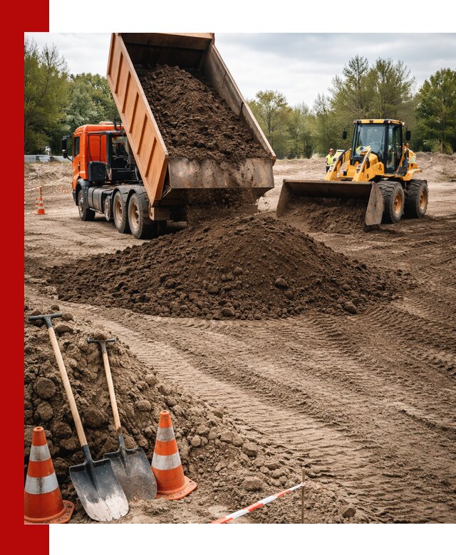 Поставка и доставка планировочного грунта в Лениногорске