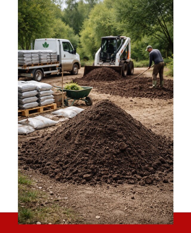 Грунт для озеленения с доставкой в Лениногорске от 1858 р. | ПРОНЕРУДЛнр